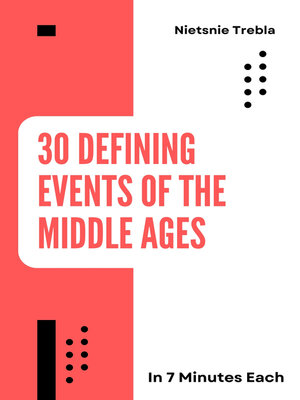 cover image of 30 Defining Events of the Middle Ages in 7 Minutes Each